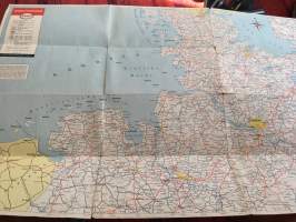 Kartta (Esso) - Nordwest-Deutschland
