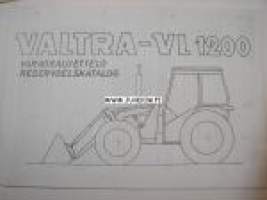 Valtra VL 1200 kuormaaja -varaosaluettelo, kopio