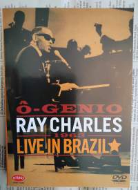 dvd Ray Charles Live in Brazil Ô-Genio