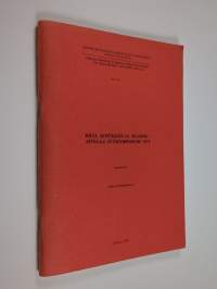 Kieli, konteksti ja tilanne : AFinLA:n syyssymposiumi 1975