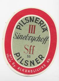 Sff III Pilsneriä    - olutetiketti