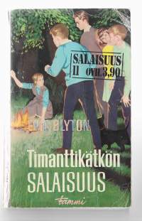 Timanttikätkön salaisuusThe mystery of the strange messagesKirjaBlyton, Enid.  ; Järvilehto, Terttu , 1918-Tammi 1965.