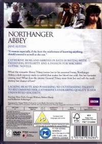 DVD - Jane Austen Northanger Abbey, 2012. Klassikko Viisasteleva sydän