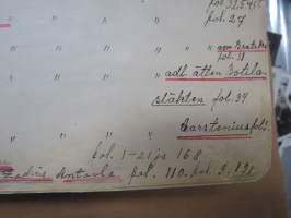 Cleve suvun matrikkeli - Otto Z. Cleve - Ätten Cleves matrikel I -suvun käyttöön ilmeisesti 1920-30 lukujen kuluessa kootun teoksen I-osa, runsaasti sukutauluja...