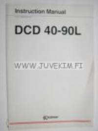 Kalmar DCD 40-90L Instruction manual -käyttöohjekirja englanniksi