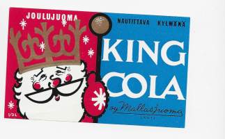 King Cola-   juomaetiketti