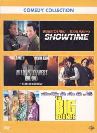DVD - Kolmen komedian boksi: Showtime (2002), Wild Wild West (1999) ja The Big Bounce (2004)