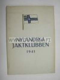 Nyländska Jaktklubben 1941 årsbok -vuosikirja