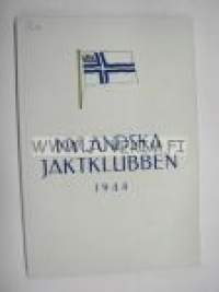 Nyländska Jaktklubben 1944 årsbok -vuosikirja