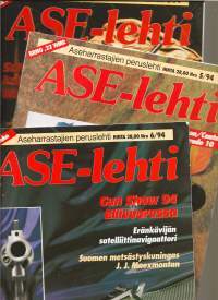 ASE-lehti 1994 nr  4,5   ja 6  yht  3  kpl