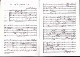Musiikki - Bach Suite No 2 (h-Moll) - Partituuri.