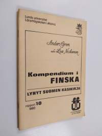 Kompendium i finska : Lyhyt suomen käsikirja