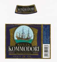 Kulta Kommodori IV Olut   - olutetiketti