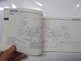 Yamaha FJR1300A Owner&#039;s Manual (3P6-28199-E1) -käyttöohjekirja englanniksi