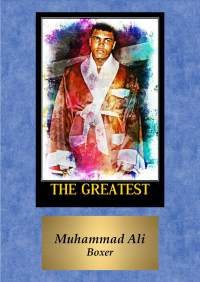 Uusi Muhammad Ali juliste koko on A4 eli helppo kehystää.