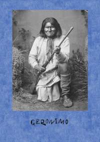 Uusi Geronimo juliste koko on A4 eli helppo kehystää.