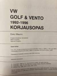 Volkswagen Golf &amp; Vento korjausopas -suomenkielinen