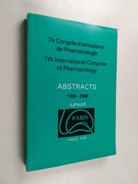 7th International congress of pharmacology abstracts 1306-2986