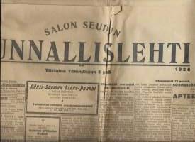 Salon Seudun Kunnallislehti   5.1.   1926
