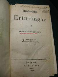 Historiska Erinringar af öfverste Gustafsson 1829