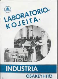 Industria  Oy Laboratoriokojeita  8 sivua