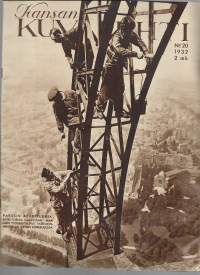 Kansan Kuvalehti 1932 nr 20 / Eifel torni, Floranpäivä 1848, Lontoon Merimieslähetysasema, Olympian helminauha