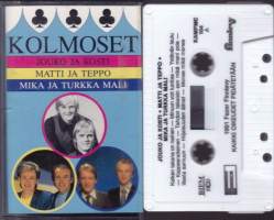 C-kasetti -  Kolmoset, 1991. KAMPMC 104.  Katso kappaleet alta/kuvasta.