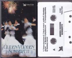 C-kasetti - Uuden vuoden konsertti, 1990. V90011VV2.  Katso kappaleet alta/kuvasta.