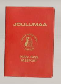 Joulumaa - Santa Claus Land Finland - Passi - Pass - Passport nr 07306n -Joulumaan kannatustuote, alennuksia ym. listatuista hotelleista - matkailukohteista ym.