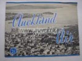 Auckland from the air -matkailuesite 1920-luvulta