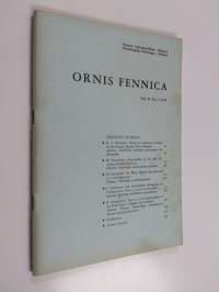 Ornis Fennica 2/1974 Vol 51