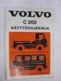 Volvo C 202 -käyttöohjekirja