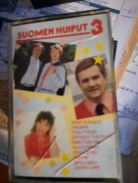C-kasetti Suomen huiput 3 Matti &amp; Teppo, Frederik, Tarja Ylitalo ym.