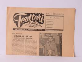Teatteri N:o 18 / 1945