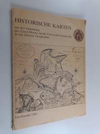Historische Karten aus der Sammlung der Ernst-Moritz-Arndt-Universität Greifswald in der Sektion Geographie