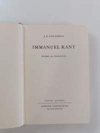 Immanuel Kant : elämä ja filosofia