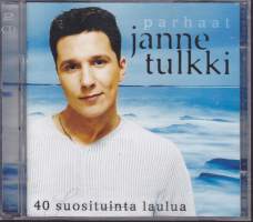 CD - Janne Tulkki - Parhaat, 2005. 2 CD kokoelma.40 suosituinta laulua.