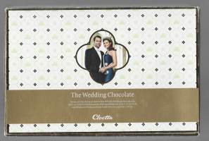The Wedding Chocolate    tyhjä konvehtirasia 23x15x4 cm