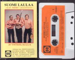C-kasetti - Alan Miehet - Suomi laulaa 1980. Alan Miehet laulattavat - 20 yhteislaulua. EXPERT-ketjun mainoskasetti