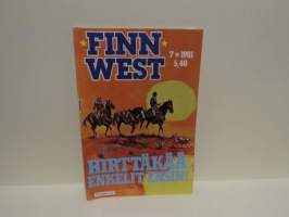 Finn West N:o 7 / 1981 - Hirttäkää enkelit ensin!