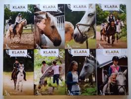 Klara 8 kpl - Poniystävä, Unelmien hevonen, Oma hevonen, Laukkakisa, Ratsastusretki, Rarsastusleirillä, Kohtalokas ratsastus, Valmiina lähtöön