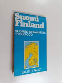 Suomi = Finland : Suomen seinäkartta 1:1000 000
