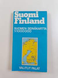 Suomi = Finland : Suomen seinäkartta 1:1000 000