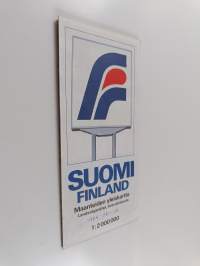 Suomi = Finland : Maanteiden yleiskartta 1:2 000 000