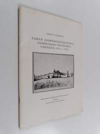 Euran saarnahuonekunnan saarnaajan päiväkirja vuosilta 1853-1859