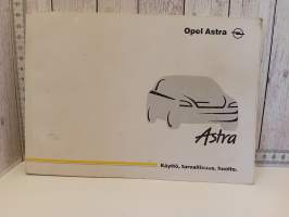 Opel Astra ohjekirja 1998