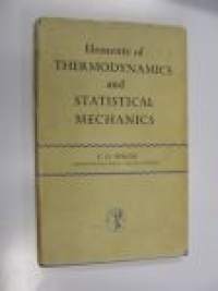 Elements of Thermodynamics and Statistical Mechanics