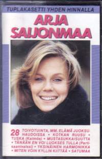 C-kasetti - Arja Saijonmaa - Arja Saijonmaa, 1987. SAFK 2012. 28 toivotuinta laulua!