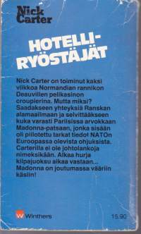 Nick Carter - Hotelliryöstäjät, 1985. N:o 172