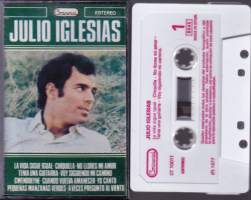 C-kasetti - Julio Iglesias - Julio Iglesias, 1977. Continental CT 10011